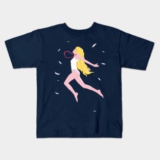 Flying Lady Kids T-Shirt